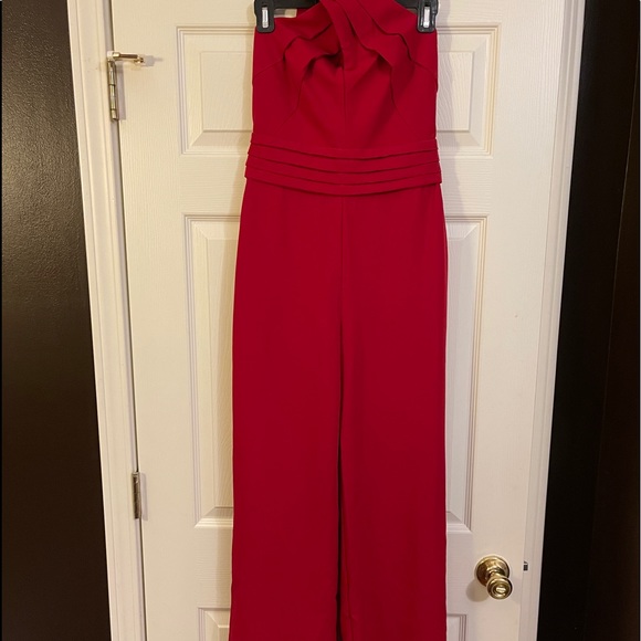 Adelyn Rae Pants - Lady in Red Boutique Designer Jumpsuit. Holiday; Girls Night Out